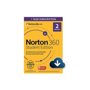 Norton 360 Student Edition 2024 – Antivirus software for 2 Devices – Includes VPN, PC Cloud Backup (Copy)